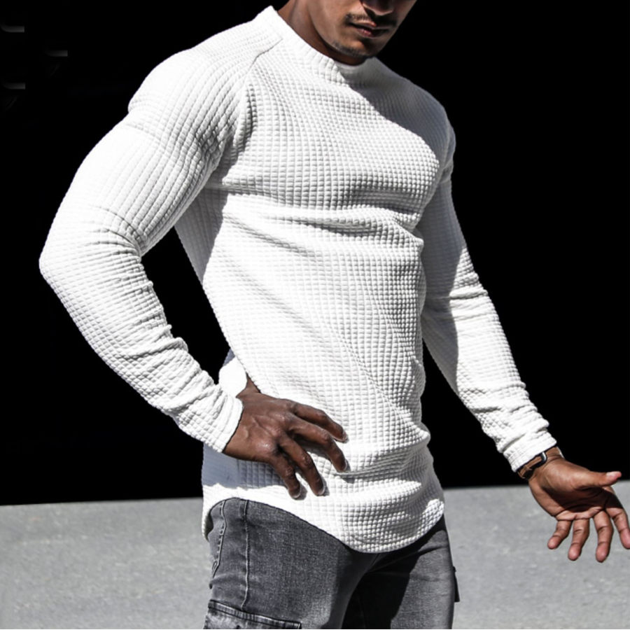 

Men's Basic Long Sleeve Top