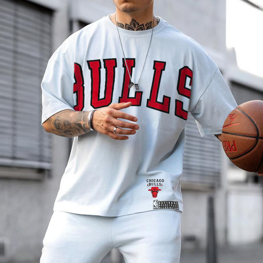 

Fashion Casual Basketball Printed T-shirt