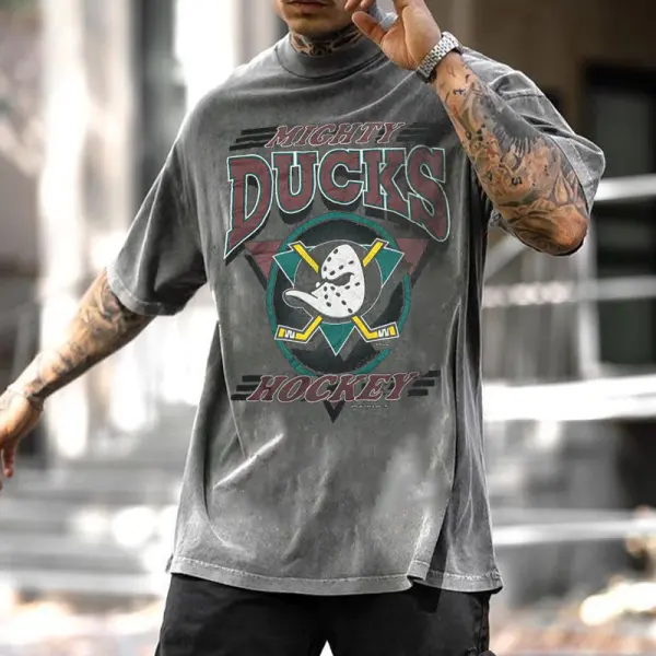 Oversized Anaheim Ducks Culture T-Shirt - Nicheten.com 