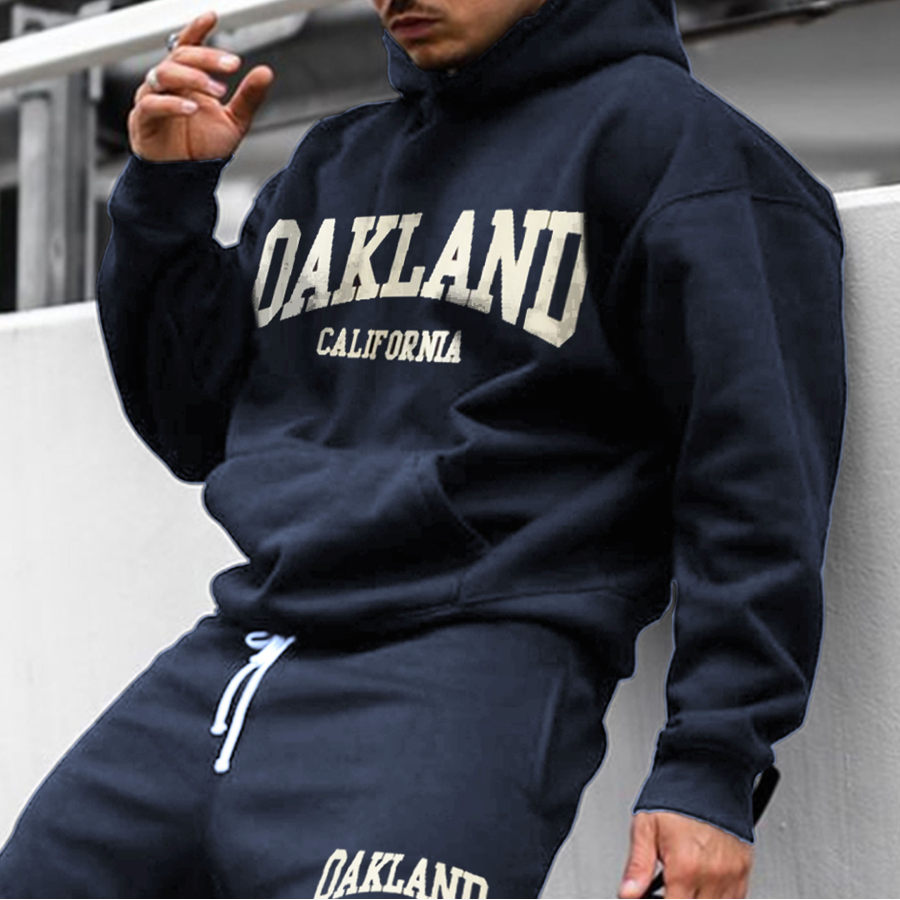 

Retro Men'sOAKLAND Hoodie