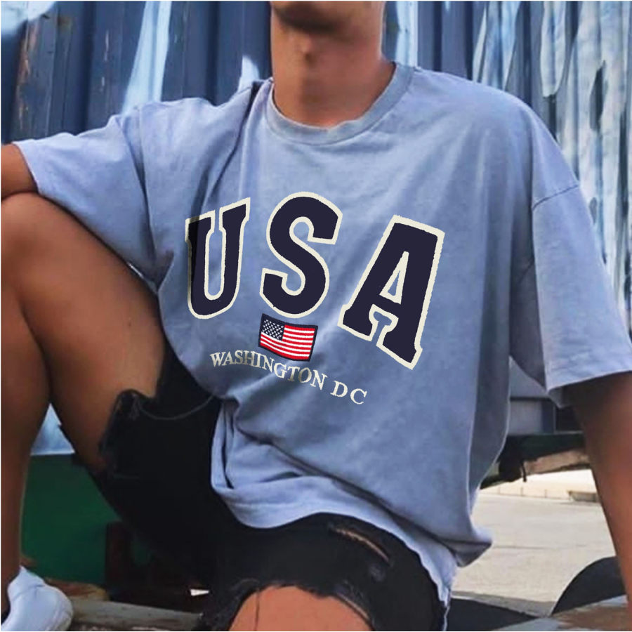 

Vintage Independence Day Patriot T-Shirt