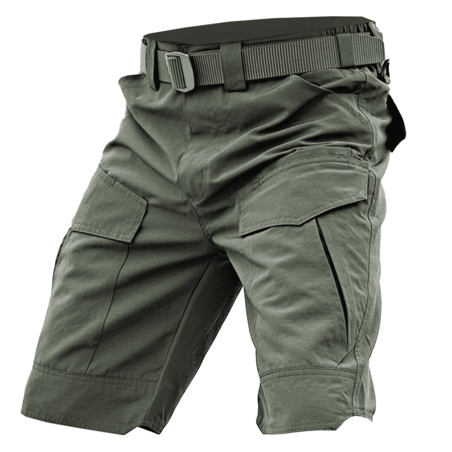 

Pantaloncini Cargo Tascabili Tattici Da Uomo