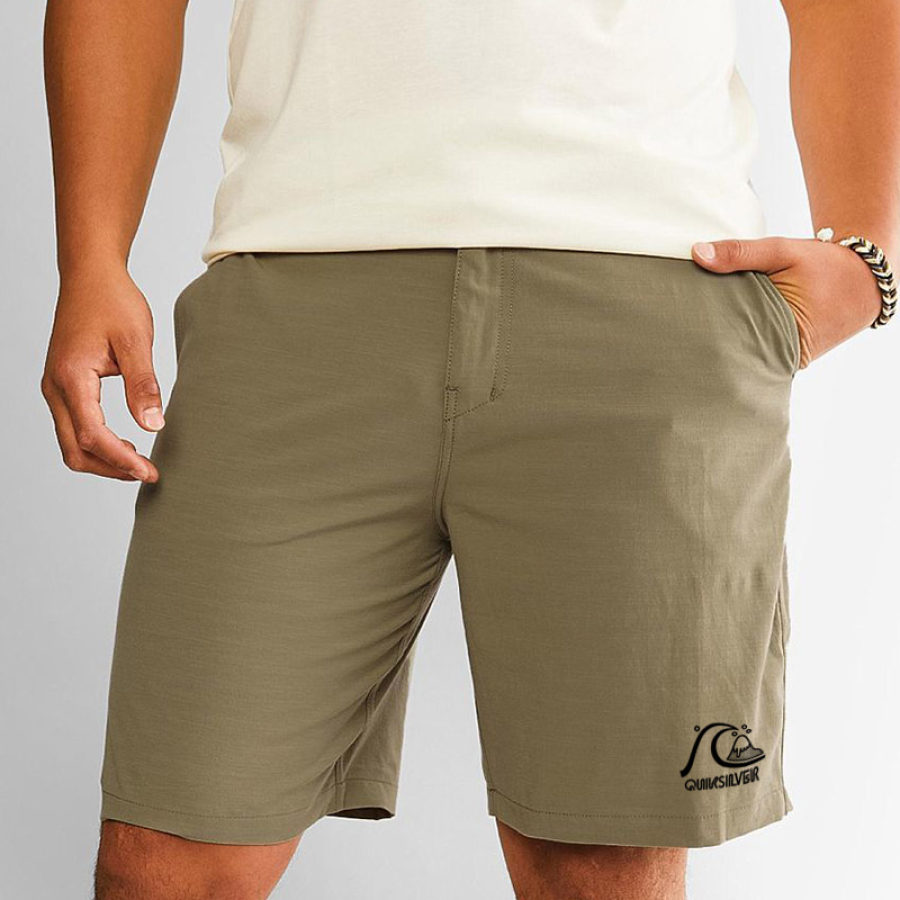 

Men's Shorts Casual Beach Jogging Army Green