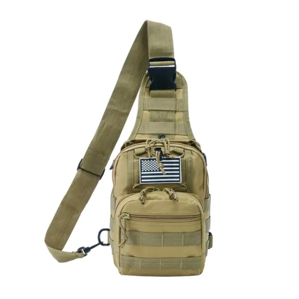 Army Bag Military Camouflage Oxford Cloth Diagonal Shoulder Bag Men's Messenger Bag Sports Outdoor Tactical Chest Bag - Kalesafe.com 