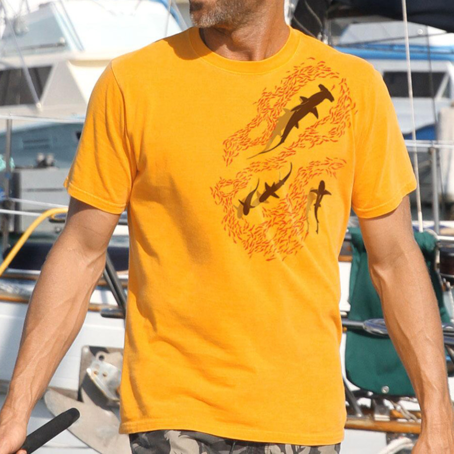 

The Chase Mango Short Sleeve Crew Neck T-Shirt