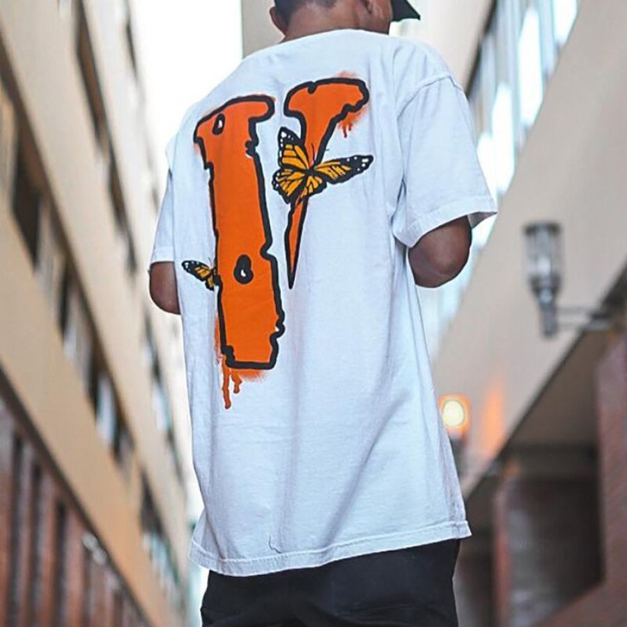 

Men's Casual Fashion Printed Colour T-shirts