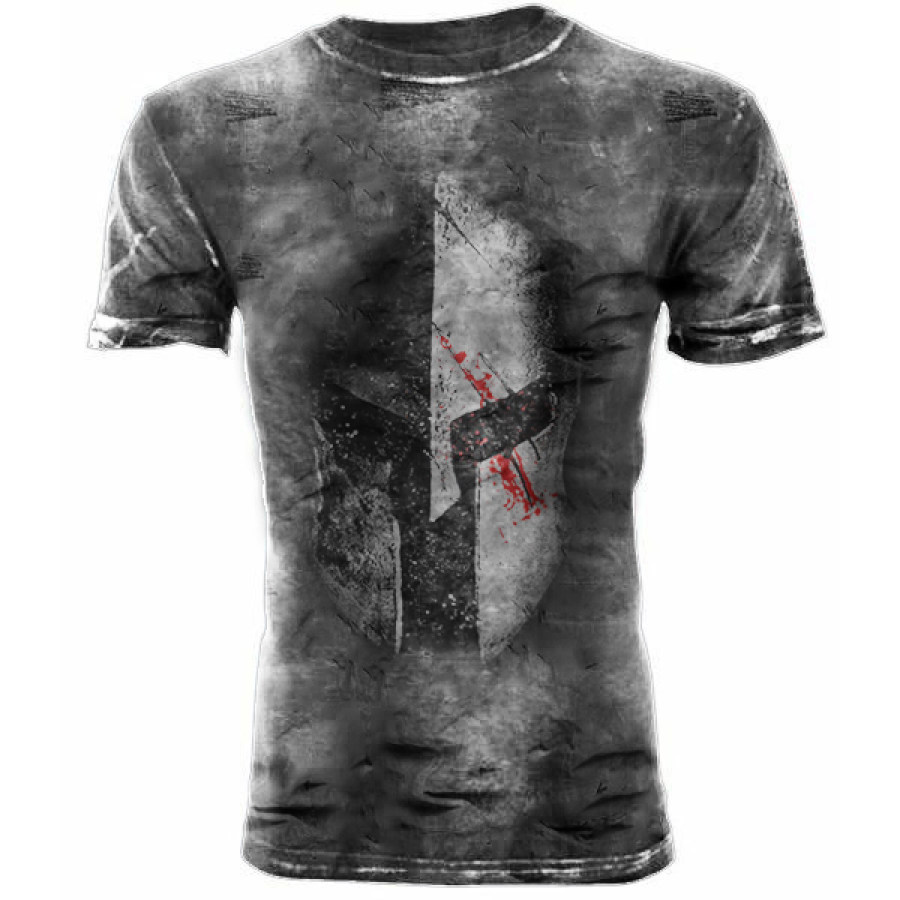 

Men's Printed Casual Short-sleeved T-shirt