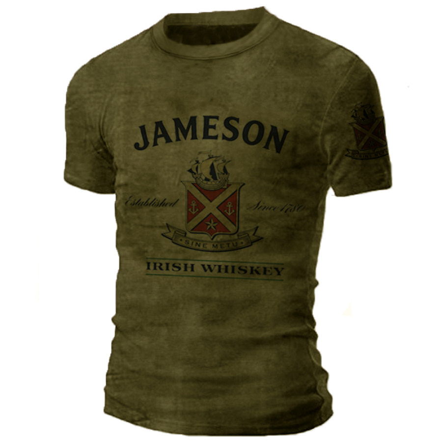 

Mens Jameson Irish Whiskey Print T-shirt