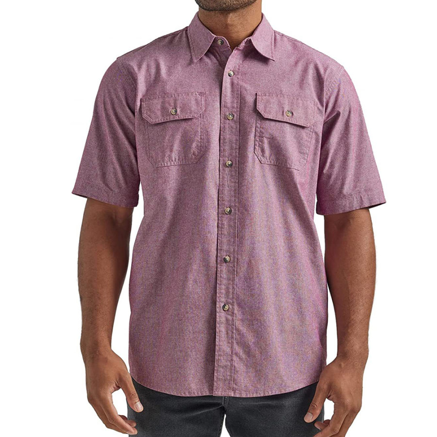 

Men's Outdoor Casual Cotton Pocket T-Shirt
