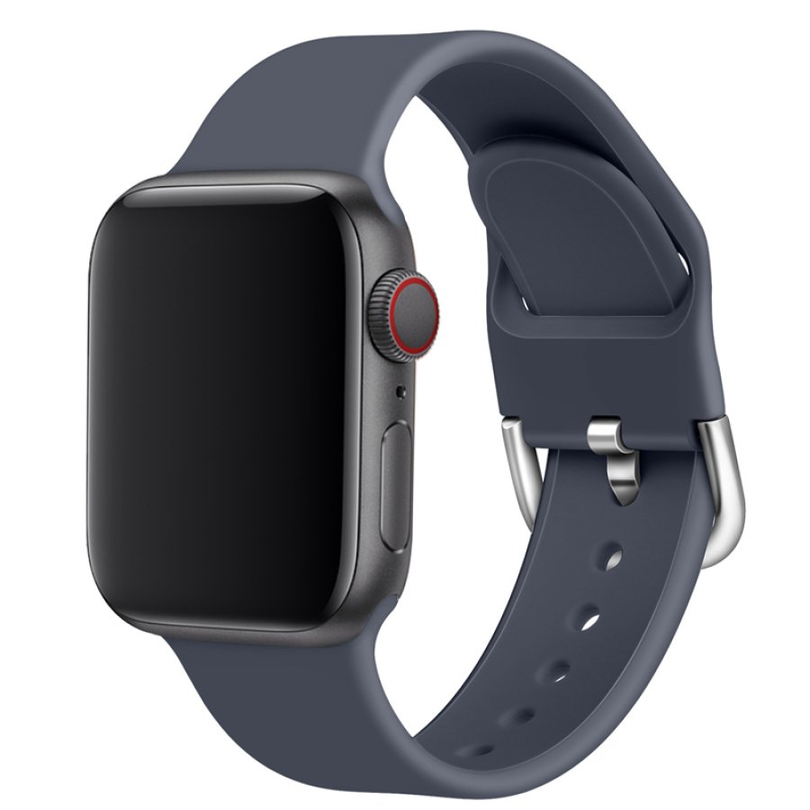 

Pulseiras Esportivas Compatíveis Com Apple Watch Band 38-45 Mm P/MM/G à Prova D'água Silicone Macio Para Reposição Correia Acessórios