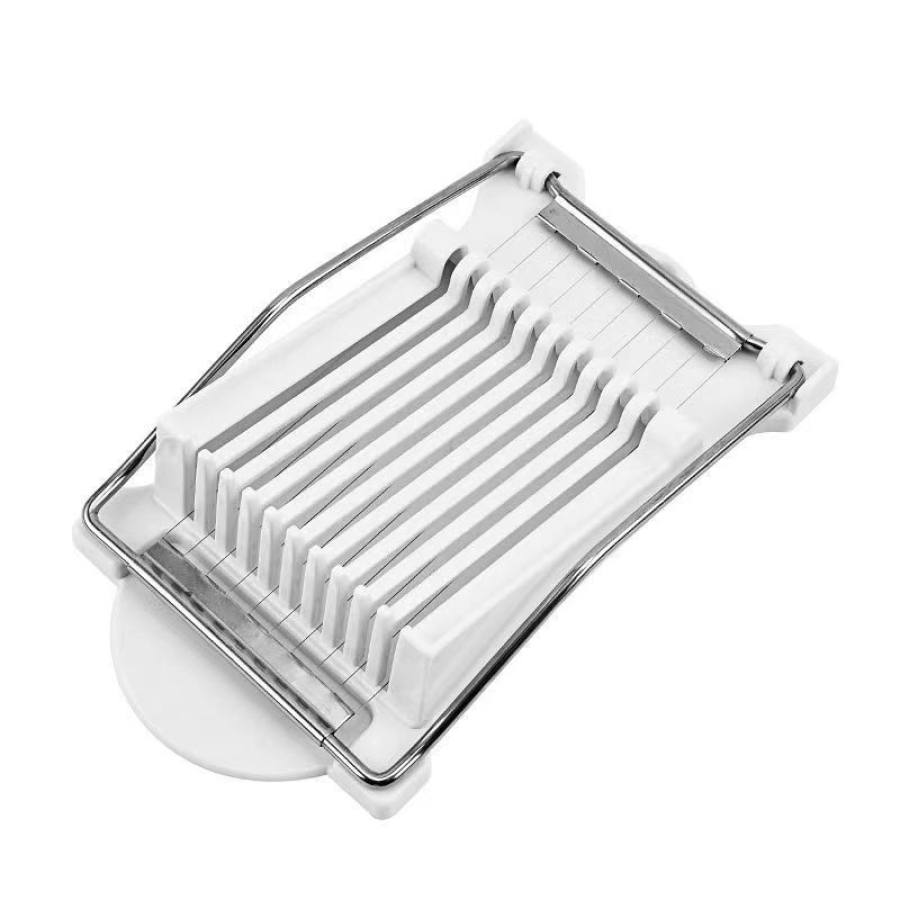 

1pc Multifunctional Potato Luncheon Meat Cutter Stainless Steel Egg Cutter Cutting 10 Pieces For Fruit Onion