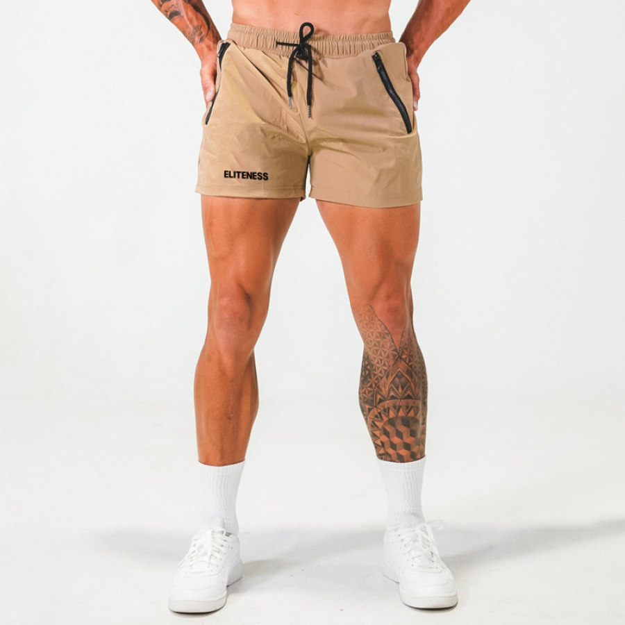 

Pantalones Cortos Para Hombre Verano Sprint Transpirable Delgado Fitness Baloncesto Deportes De Secado Rápido Al Aire Libre