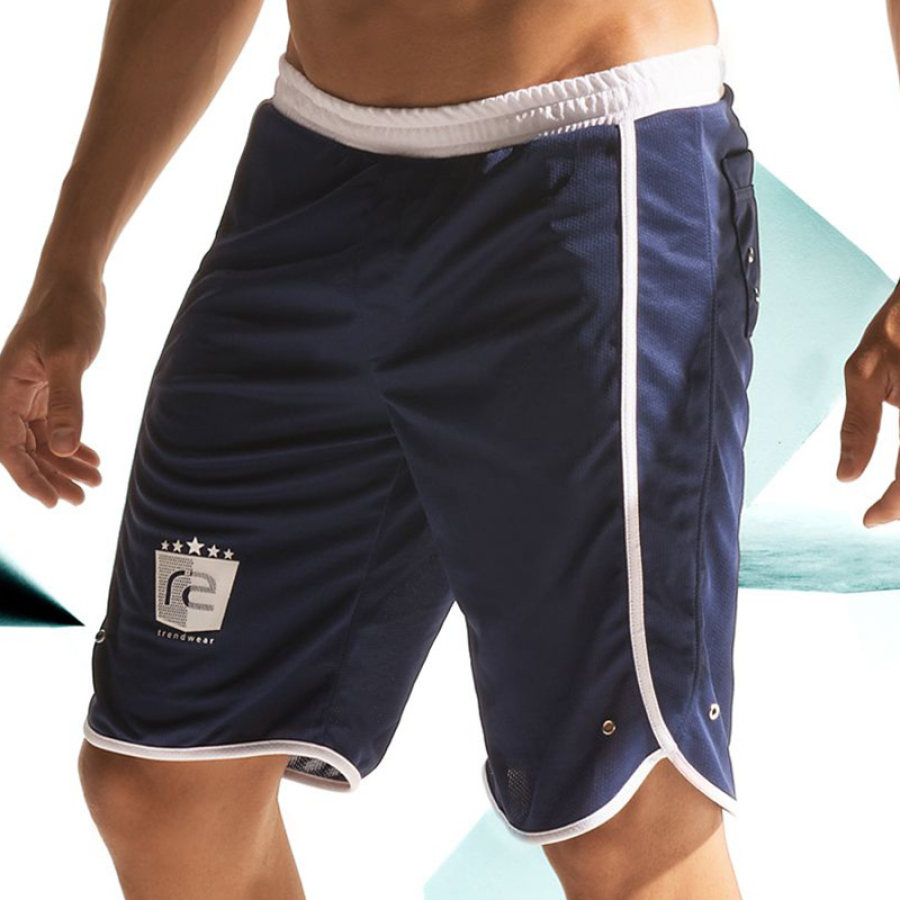 

Men's Shorts Bermuda Shorts Pocket 5 Inch Shorts Mesh Performance Simple Casual Beach Sports Shorts