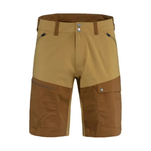 Men's Shorts Zipper Pocket Color Matching Casual 5 Inch Shorts Overalls ...