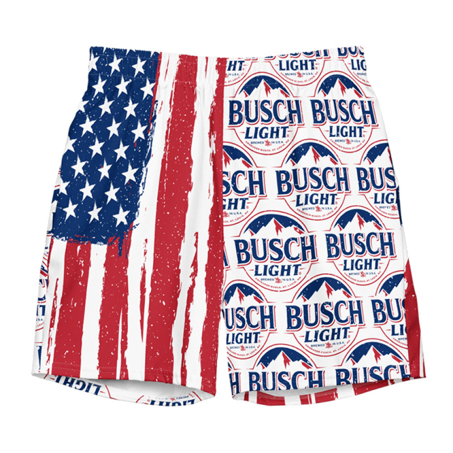 

Men Beer Swim Trunks