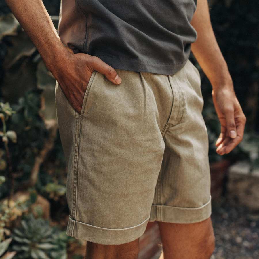 

Men's Shorts Bermuda Shorts Retro Casual 5 Inch Shorts