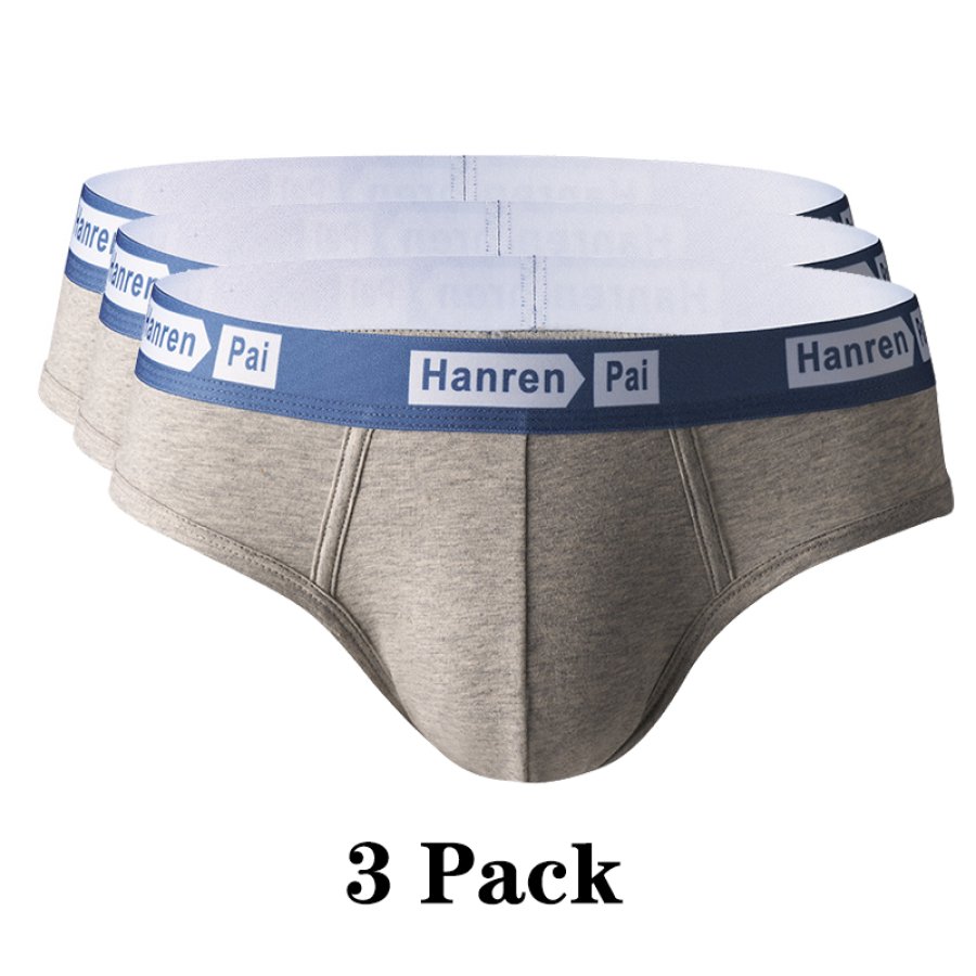 

Men's 3 Pack Underwear Comfort Flex Fit Super Soft Cotton Boxer Briefs