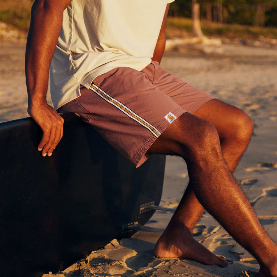 

Men's Shorts Surf Beach Shorts Retro Daily Casual 5 Inch Shorts
