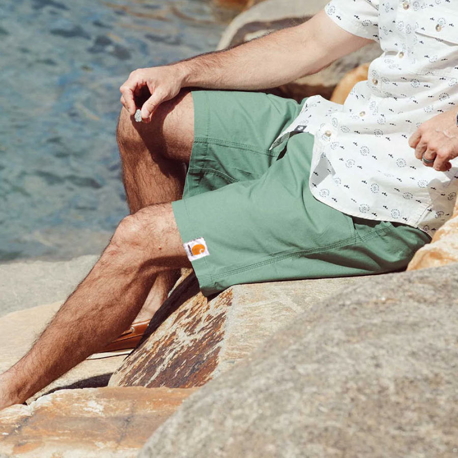 

Men's Shorts Outdoor Beach Surf Shorts Daily Casual 5 Inch Shorts