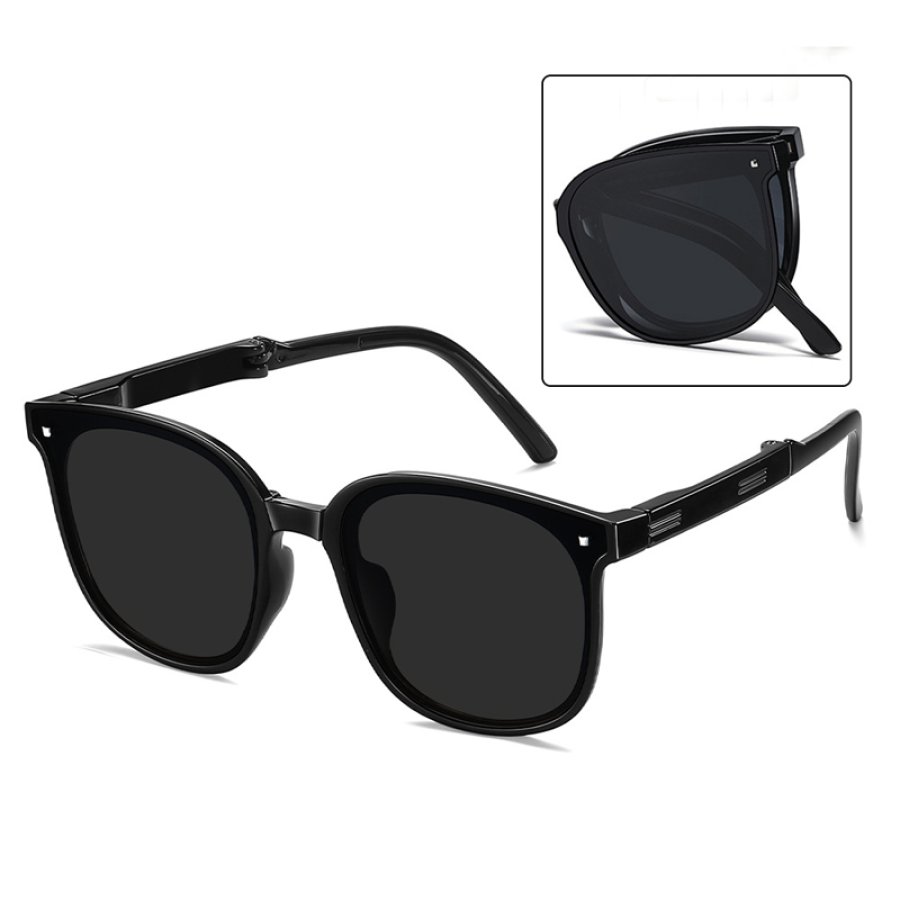 

Поляризованные складные солнцезащитные очки Foldies с ацетатной оправой поляризованная защита UV400 для мужчин и женщин