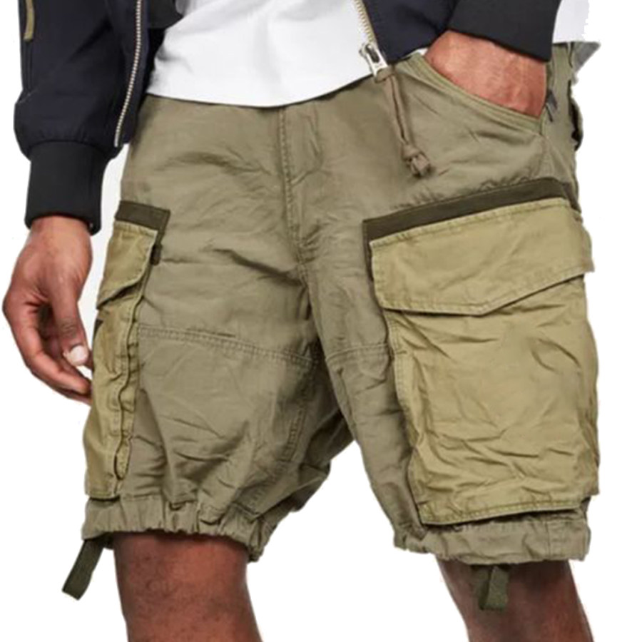 

Men's Vintage Outdoor Tactical Multi Pocket Cargo Shorts