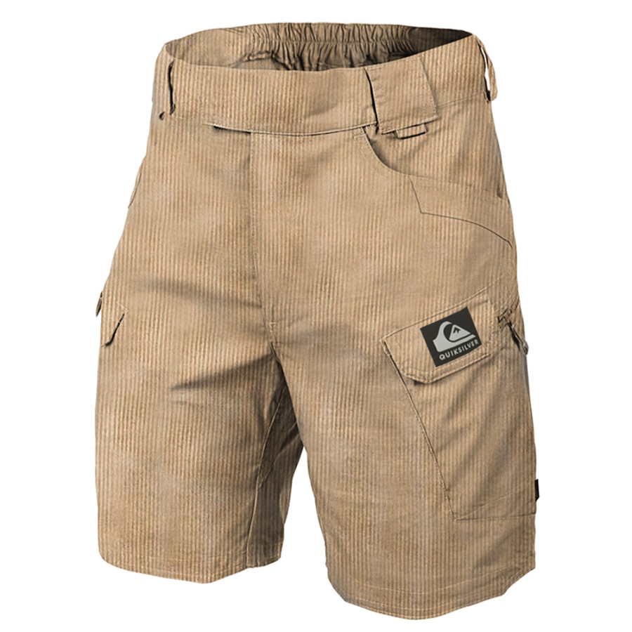 

Quiksilver Men's Surf Shorts Vintage Corduroy 8.5 Inch Cargo Casual Shorts