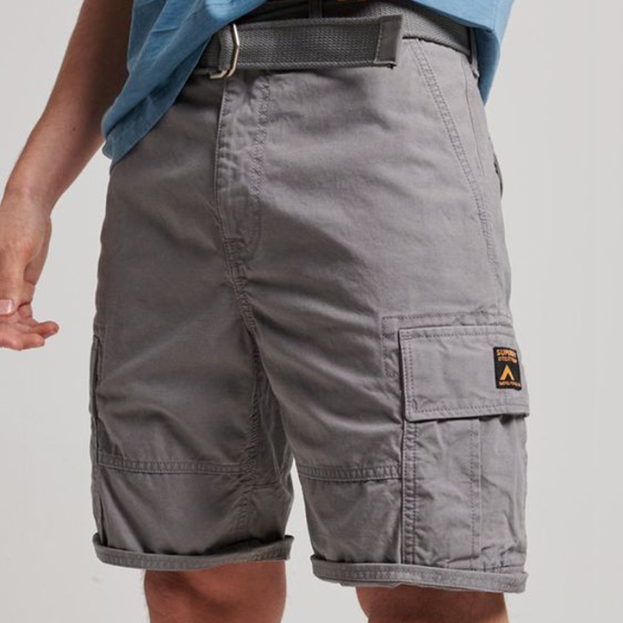 

Men's Retro Pocket Cargo Shorts Breathable Outdoor Hiking Multifunctional Cargo Pants