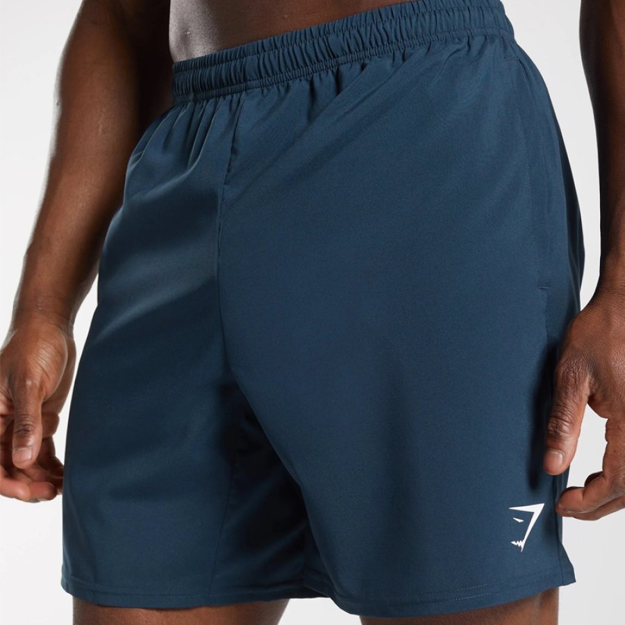 

Men's Fitness Casual Shorts Breathable Elastic Waist Jogging Shorts