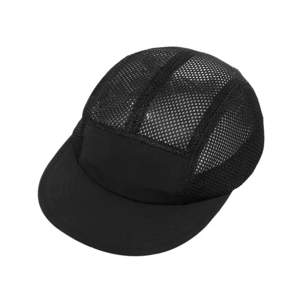 Quick-drying Peaked Cap Tooling Five-Page Outdoor Breathable Mesh Sports Camping Hat - Kalesafe.com 
