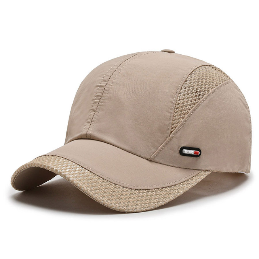 

Gorra De Béisbol Para Hombre Gorra Para El Sol Malla Verano Diario Para Exteriores