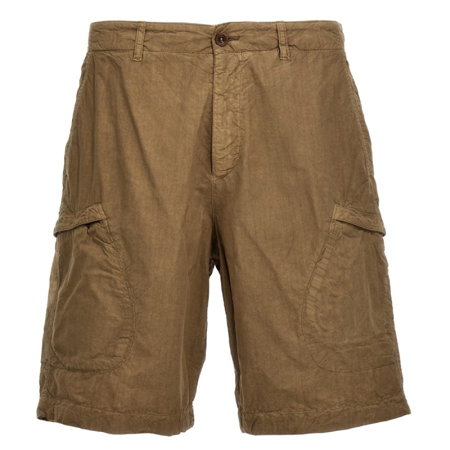 

Men's Vintage Multi-Pocket Outdoor Cargo Bermuda Shorts