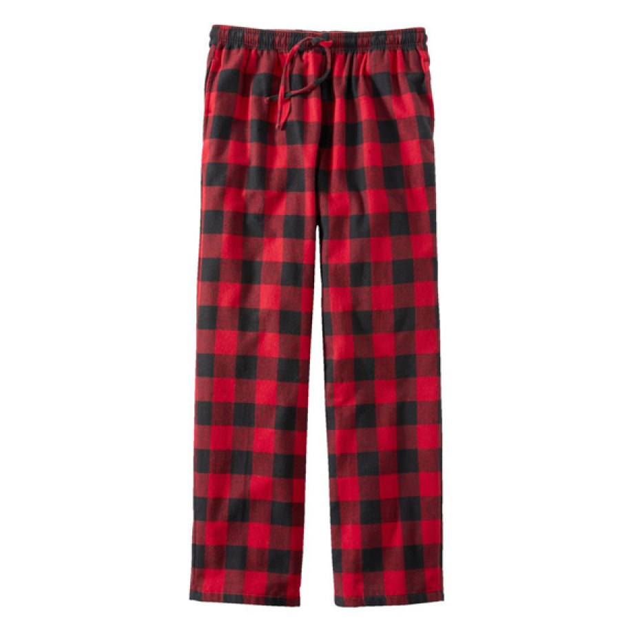 

Calça De Pijama Masculina Colorblock Xadrez Xadrez LLBean Para Atividades Ao Ar Livre Casual Folgada Para Casa Pijama Para Festas