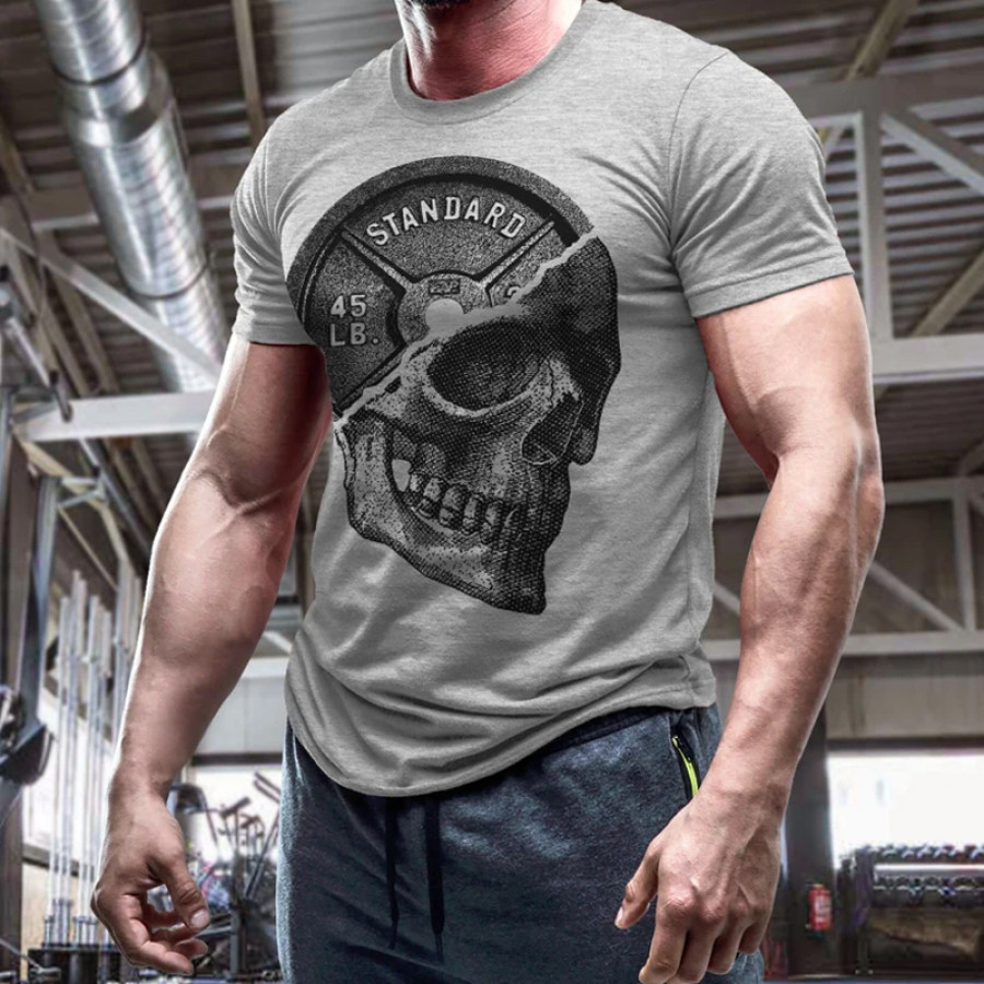 

Men Workout T-Shirt For Men Gym Muscle Weightlifting Funny Gym Lifting Apparel