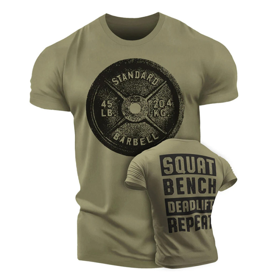 

Hombres Entrenamiento Crossfit Camiseta Para Hombres Deadlift CrossFit Levantamiento De Pesas Divertido Gimnasio Camiseta