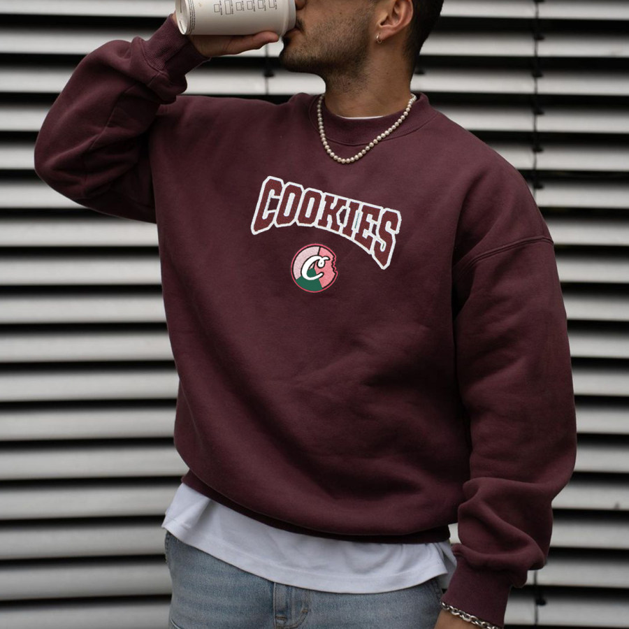 

Unisex Oversized Simple Casual Crew Neck Sweatshirt