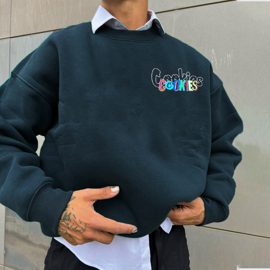 

Unisex Oversized Minimalist Crewneck Sweatshirt