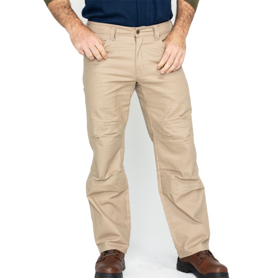 

Men's Multi Pocket Cargo Pants Comfortable Outdoor Trousers