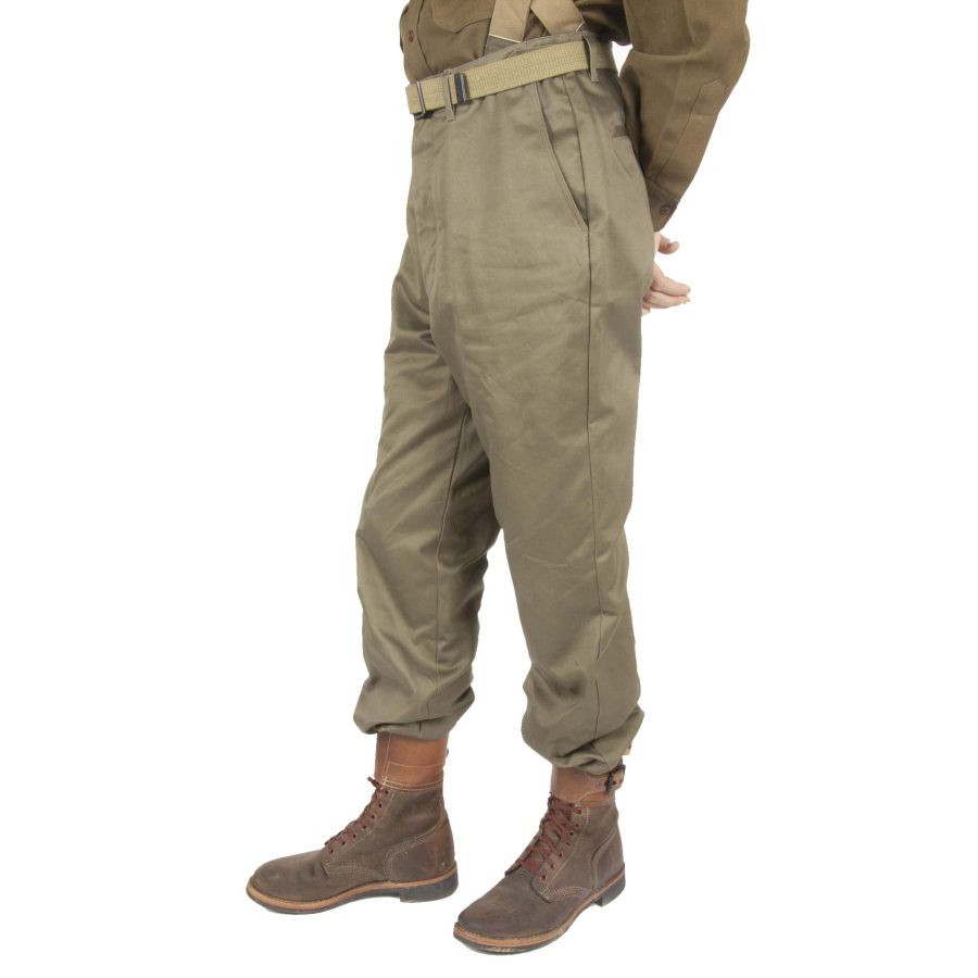 

Hombres 1920s Suspenders Vintage Pocket Cargo Pants Pantalones De Trabajo Caqui