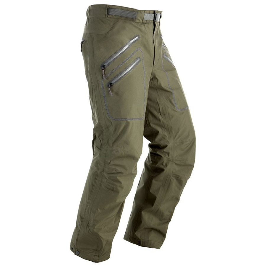 

Pantalones De Otoño Delgados Con Bolsillo Con Cremallera Táctico Para Hombres Al Aire Libre