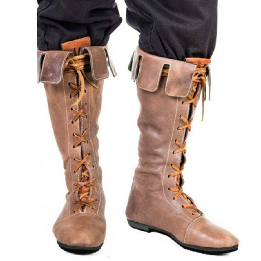 

Plus Size Men's Mid Century Vintage Boots