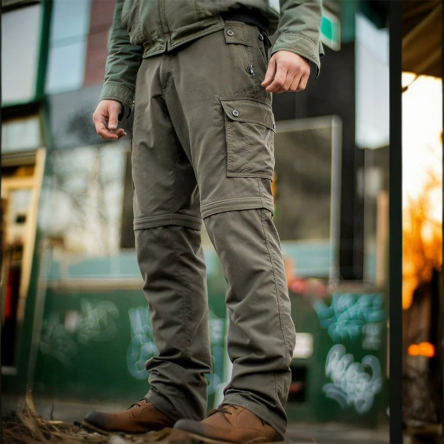 

Men's Outdoor Tactical Detachable Pocket Cargo Pants