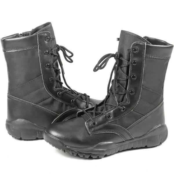 Men's Outdoor Hiking Boots Desert Boots Tactical Boots Summer Military Boots - Kalesafe.com 