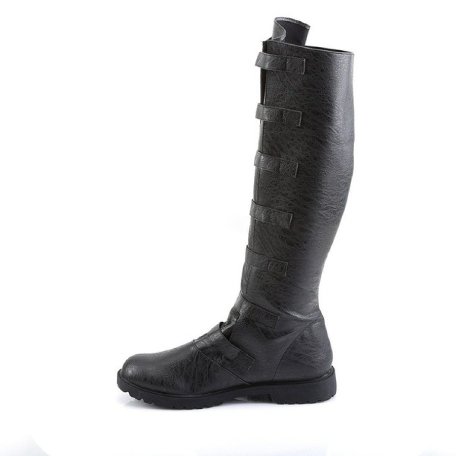 

Botas Masculinas Retrô Martin Botas De Motocicleta Com Fivela