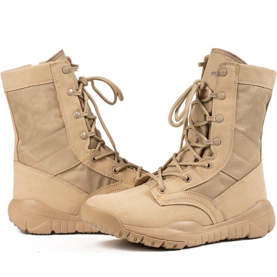 

Men's Outdoor Hiking Boots Desert Boots Tactical Boots Summer Military Boots