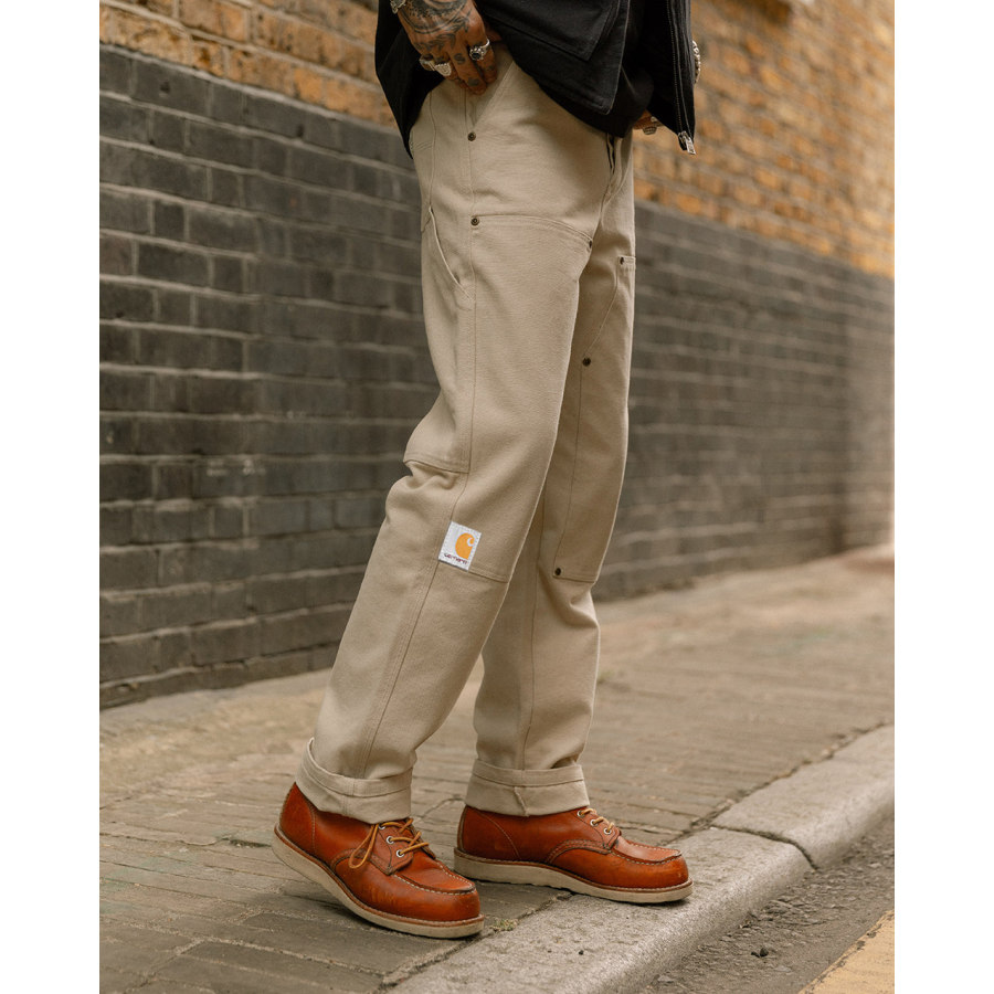 

Men 304 Albion Carpenter Pant Outdoor Retro Light Khaki Tactical Cargo Pants