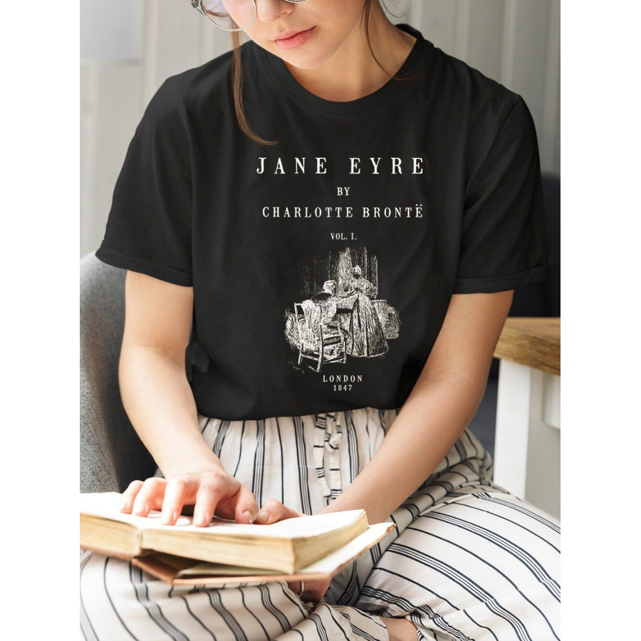 

Camicia Jane Eyre Camicia Charlotte Bronte Maglietta Jane Eyre Regalo Jane Eyre