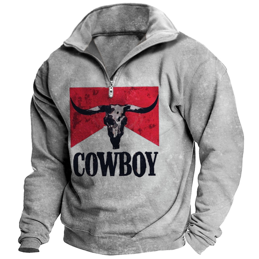 

Moletom De Lapela De Cowboy Masculino