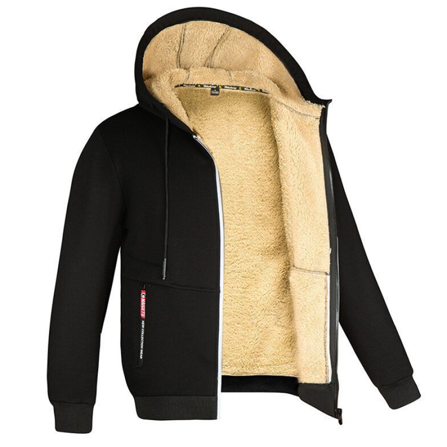 

Sudadera Con Capucha Y Cremallera Para Hombre Sudadera Con Capucha Sherpa Chaqueta Deportiva Ropa Sudaderas Con Capucha