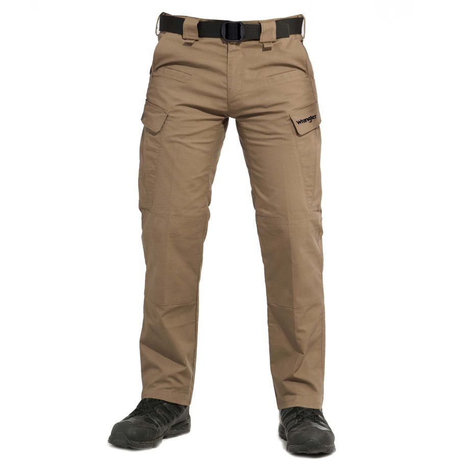 

Men's Wrangler Pants Cargo Pants Outdoor Tactical Multi-Pocket Daily Work Trousers Khaki