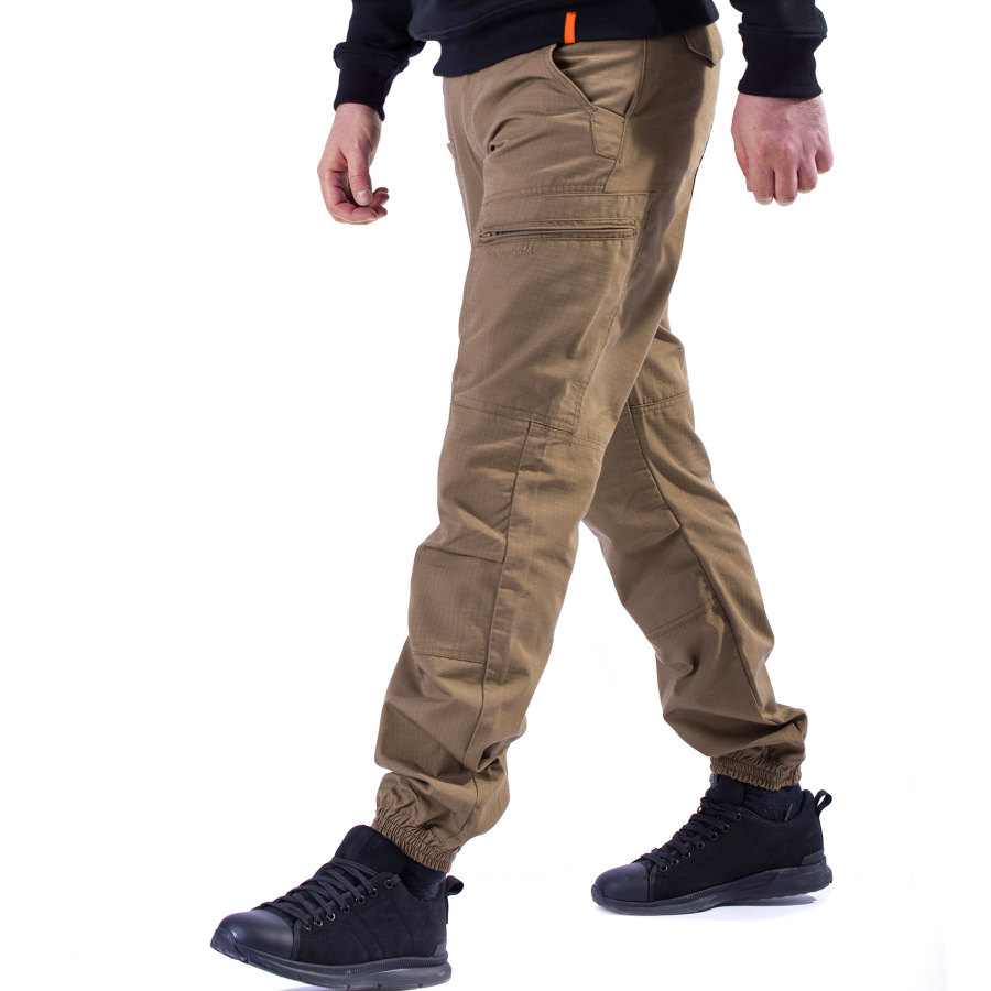 

Pantalon Cargo Pour Homme Pantalon De Travail Quotidien Tactique Extérieur Kaki